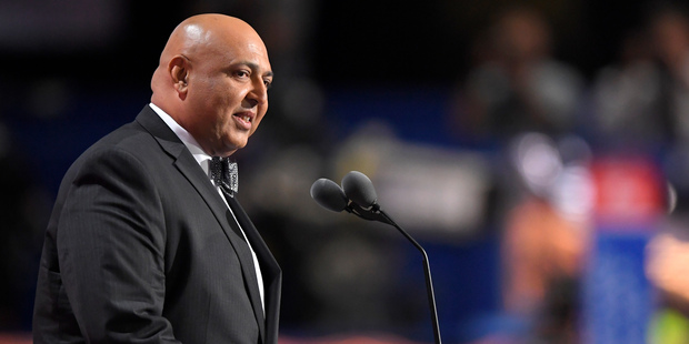 Sajid Tarar, Founder of American Muslims for Trump. Photo / AP