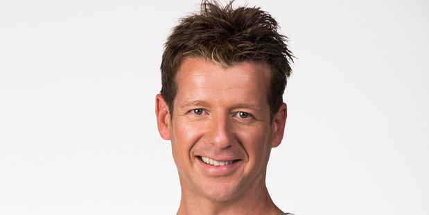 Radio host Simon Barnett pulled an injured woman from the wreckage of a car which had crashed in front of him and his family. Photo / Supplied