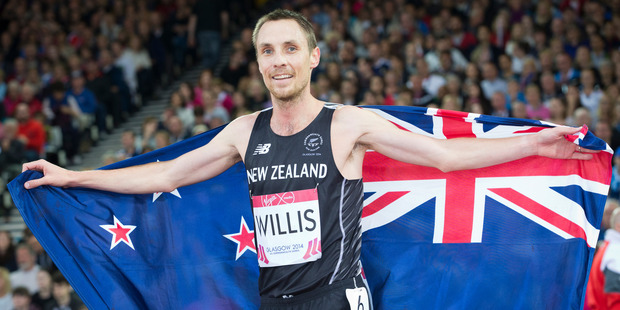 Nick Willis' bronze medal at the Commonwealth Games in Glasgow 2014 was an exceptional case in otherwise lean times for New Zealand running. Photo / Greg Bowker