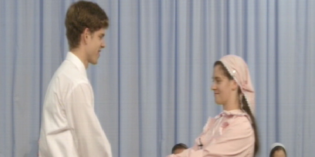 Paul Valor and Pearl Valor on their wedding day. Photo / Supplied