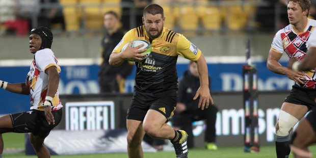 Hurricane's Captain Dane Coles leads from the front. Photo / Darren Taumata