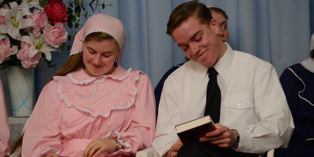 Dove Love and Watchful Stedfast are the stars of the upcoming "Gloriavale: A Woman's Place". Photo / Supplied