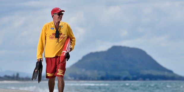 Papamoa Beach Surf Lifesaving Club captain Shaun Smith has been named Lifeguard of the Year in this year's regional awards. Photo/file