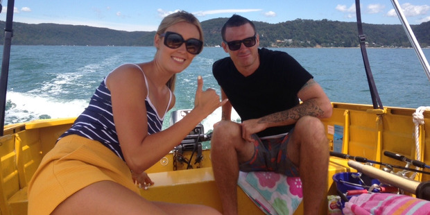 Jackie with her new partner Brad from Seven Year Switch.