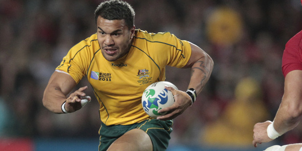 Former Australian winger Digby Ioane. Photo / Brett Phibbs
