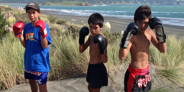 Aotea, Tainui and Tokomaru Taylor have put their best feet forward for Thailand.