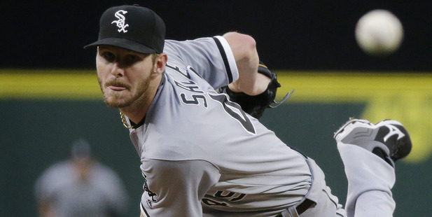 Chicago White Sox pitcher Chris Sale. Photo / AP