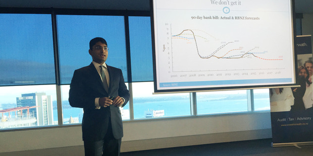 Shamubeel Eaqub spoke at an Auckland breakfast this morning.