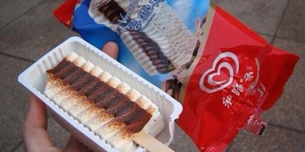 If this icecream goddess isn't destined for New Zealand, we'll have to resort to putting a chopstick in a full sized Viennetta and go from there. Photo / Instagram