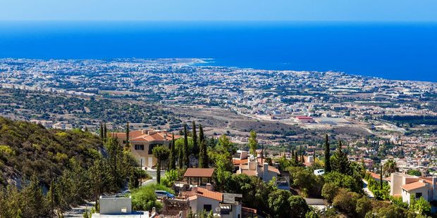 The view from a mountain near Limassol, Cyprus. Photo / 123RF