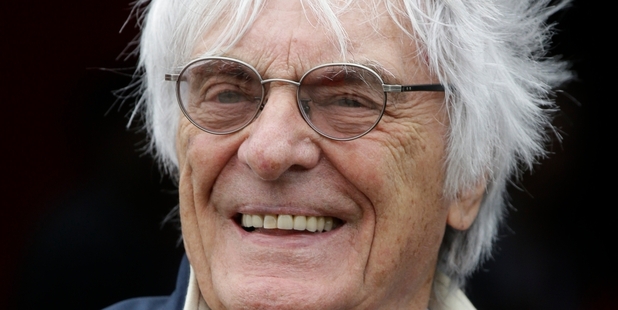 Bernie Ecclestone met his current wife Fabiana in 2009. Photo / AP