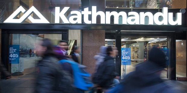 Kathmandu's 1.7 per cent fall made it the worst performer. Photo / Nick Reed
