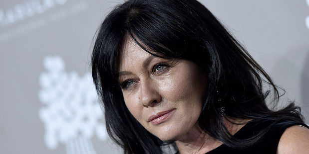 Shannen Doherty was diagnosed with breast cancer in February last year and she has revealed it has now been detected in her lymph nodes. Photo / Getty Images