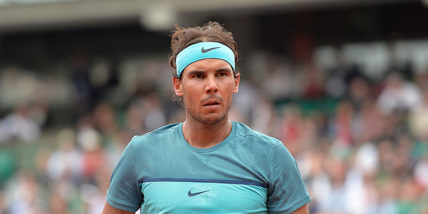 Rafael Nadal during the 2016 French Open at Roland Garros. Photo / Getty Images