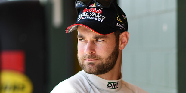 Shane Van Gisbergen looks on during qualifying at Hidden Valley. Photo / Getty Images