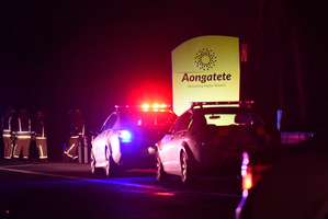 SCENE: Emergency vehicles on Tuesday night. PHOTO/GEORGE NOVAK