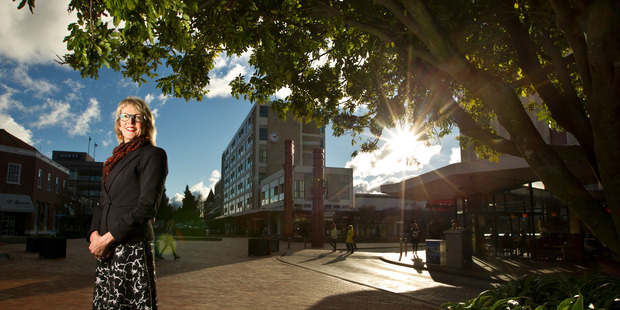 Councillor Karen Hunt is leading the Rotorua Lakes Council's inner city revitalisation project and is asking for patience as the old City Focus gets a face lift.
