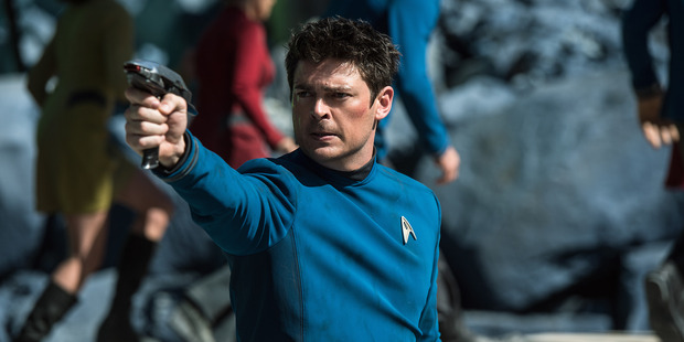 Karl Urban plays Bones in Star Trek Beyond. Photo / Supplied