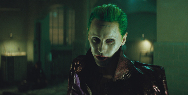 Jared Leto stars as The Joker in the movie Suicide Squad.