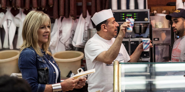 Checking out the trends at New York's landmark Katz's Delicatessen. Photo / Annabel Langbein Media