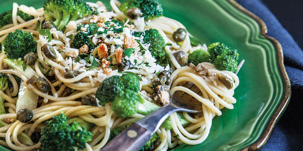 Pasta with broccoli. Photo / Annabel Langbein Media