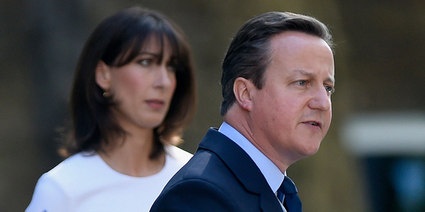 David Cameron gave his wife Samantha's stylist an OBE for political and public services. Photo / AP