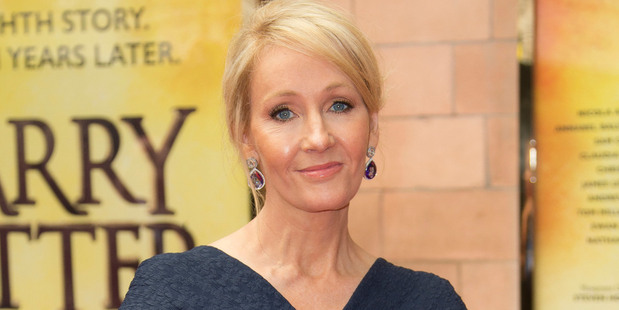 Writer J.K. Rowling at gala performance of Harry Potter and the Cursed Child, at the Palace Theatre in central London. Photo / AP