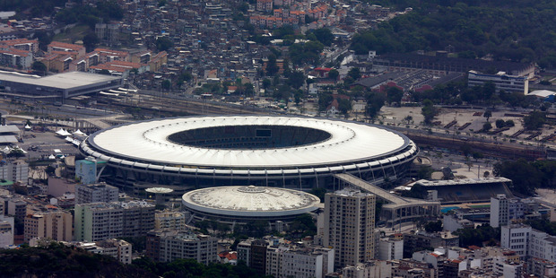 Maracana Stadium in Rio de Janeiro, Brazil. Photo / AP