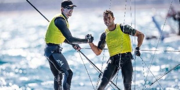 Peter Burling and Blair Tuke. Photo/File