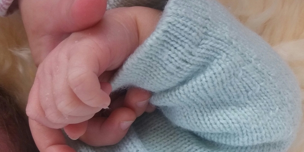 Anna Guy has given birth to her sixth child named Ari Scott Joseph Jameson. Photo / Make Lemonade