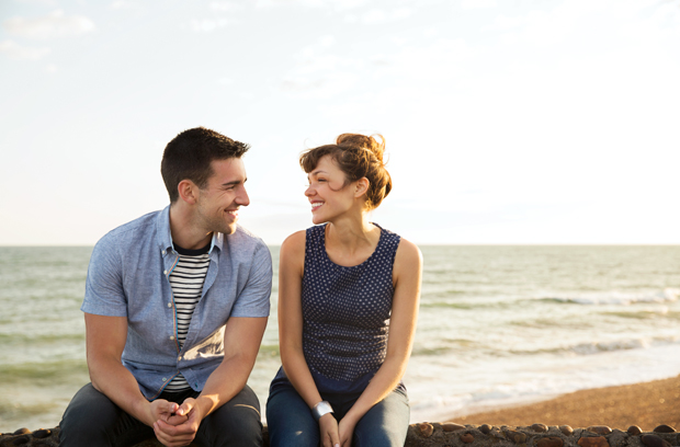 Studies show couples who met online display more social attraction to each other than those who meet face-to-face, but far less trust. Photo / Getty