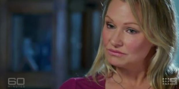 Danica Weeks spoke out on 60 Minutes last night. Photo / 60 Minutes