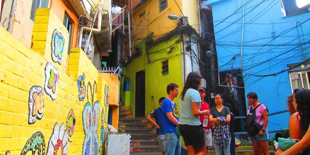 It is estimated that at least 50,000 visitors go on tours in Rio's favelas each year. Photo/Daytours4u