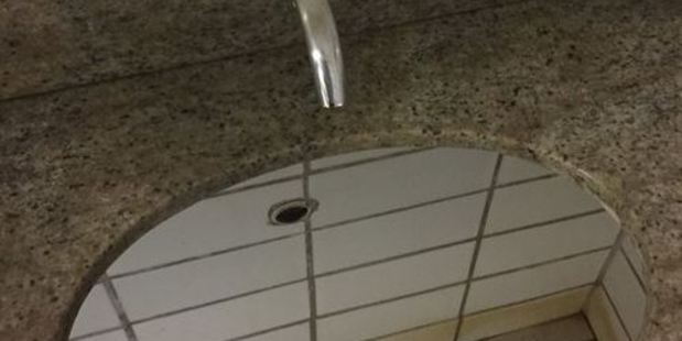 This sink is missing something rather important.