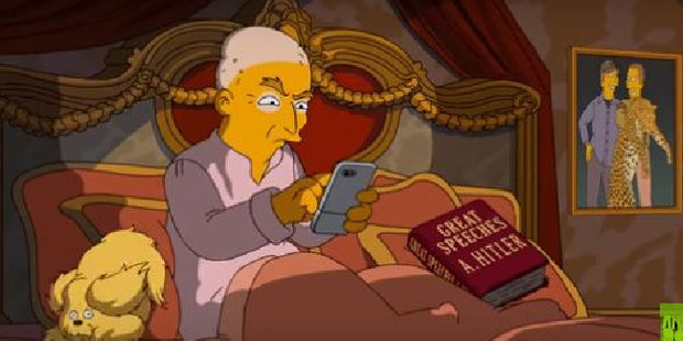 Trump before his makeup team gets to him.