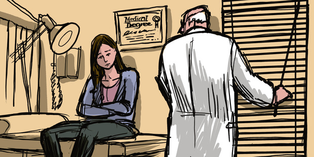 Some health-care professionals have broken their patient's trust in shockingly brazen ways. Illustration / Andrew Louis