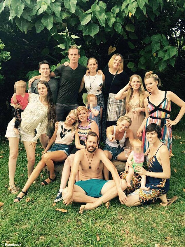 Big family: Some of Keira's siblings, including her brother Shath have reunited since leaving the cult. Photo / Facebook
