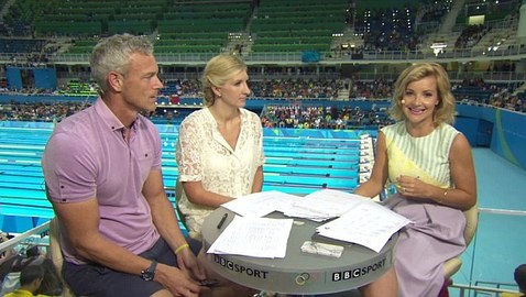 Meet BBC Olympics swimming presenter Helen Skelton