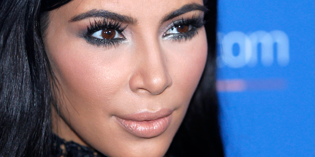 Kim Kardashian says she's ready to break the internet again. Photo/AP