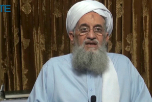 Ayman al-Zawahiri, the head of al-Qaeda. Photo / AP