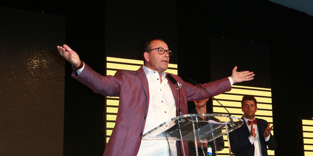 NZ Radio Awards at Auckland Musem. Paul Henry. 20 May 2016 Herald on Sunday Photograph by Norrie Montgomery.