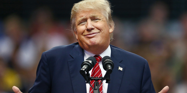 DALLAS, TX - SEPTEMBER 14: Republican presidential candidate Donald Trump speaks during a campaign rally at the American Airlines Center on September 14, 2015 in Dallas, Texas. More than 20,000 ticke