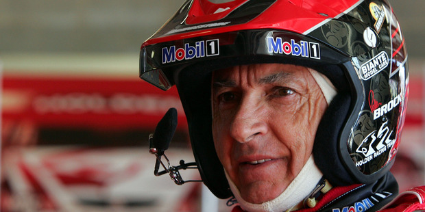 Peter Brock of the Holden Racing Team prepares for the Bathurst 1000 in 2004. Photo / Getty Images