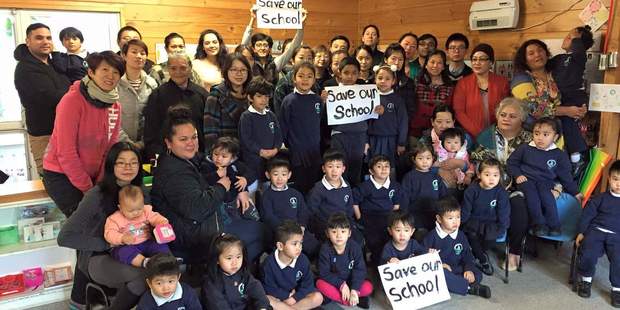 Students and teachers from Portland House Montessori preschool. Photo / Facebook