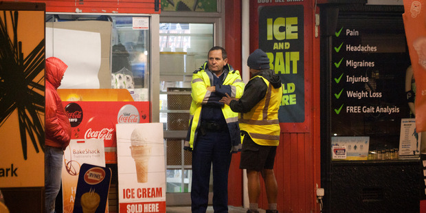 An aggravated robbery of Busy Bee Dairy occured on Maunganui Road last night. Photo/Andrew Warner