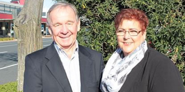 SENIOR'S GROUP: Chairperson Russell Hallam (left) with vice-chairperson Jos Pemberton. PHOTO/SUPPLIED