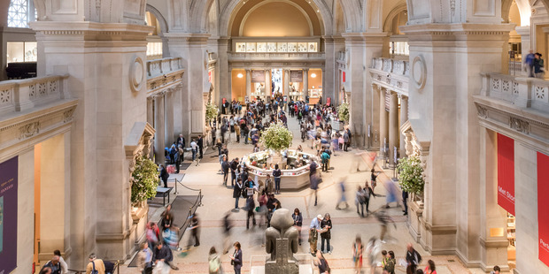 The Great Hall in the Met. Photo / Brett Beyer