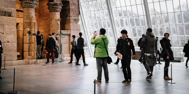 The Temple of Dendur. Photo / Mark Mahaney