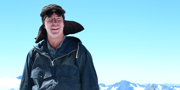 Andrew Munro as Ed Hillary in the new TV One series Hillary.