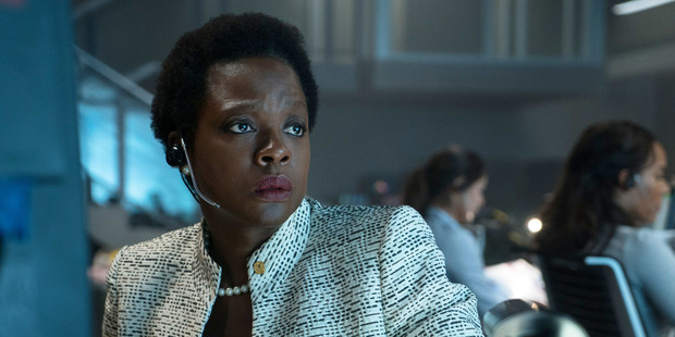 Viola Davis, as Amanda Waller in Suicide Squad, says fighting evil with evil is the "only way". But there's never an "only" way. Photo / AP